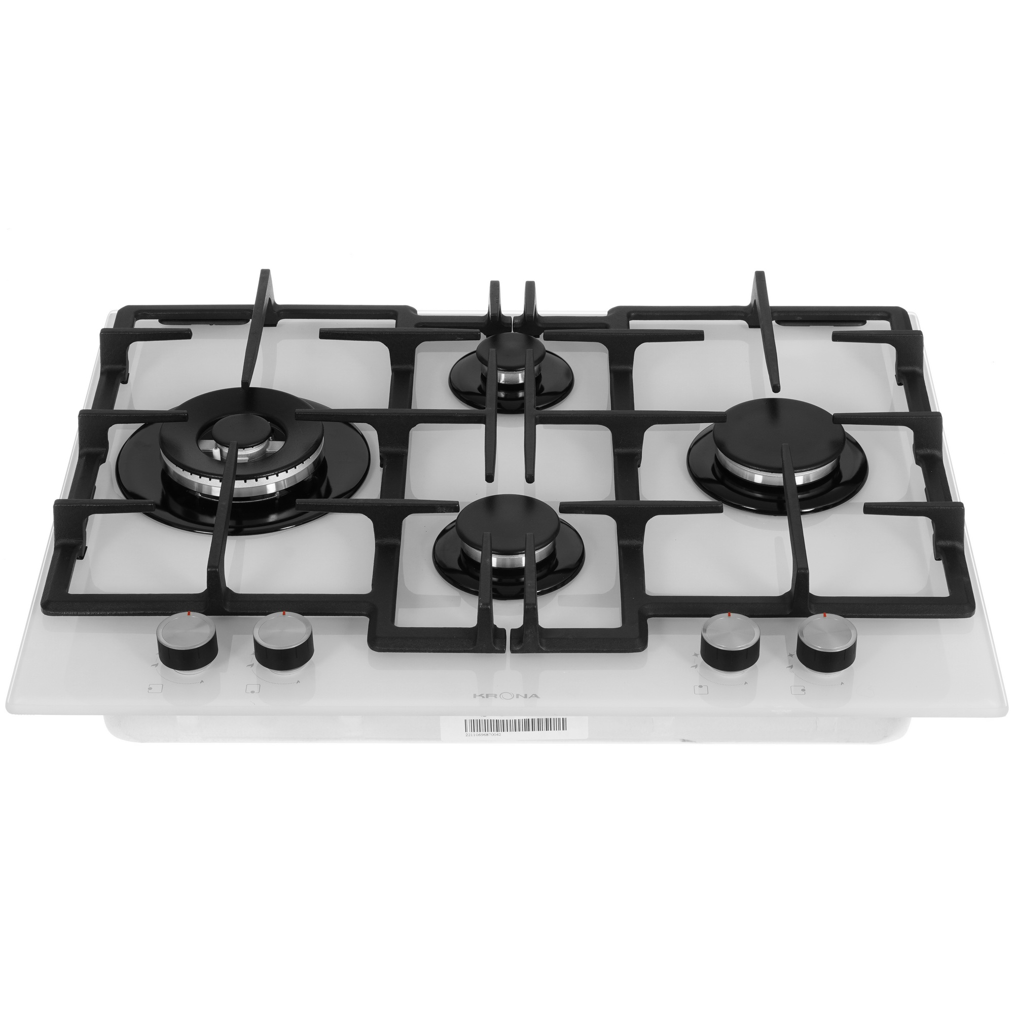 9954355 Газовая варочная поверхность KRONA RITTER 67/60 WH KRONA1 STDN-0131737 - Вид №1
