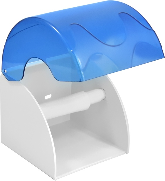 1402.105 Диспенсер для туалетной туалетной бумаги малый пластиковый 7105 PUFF  - Вид №3