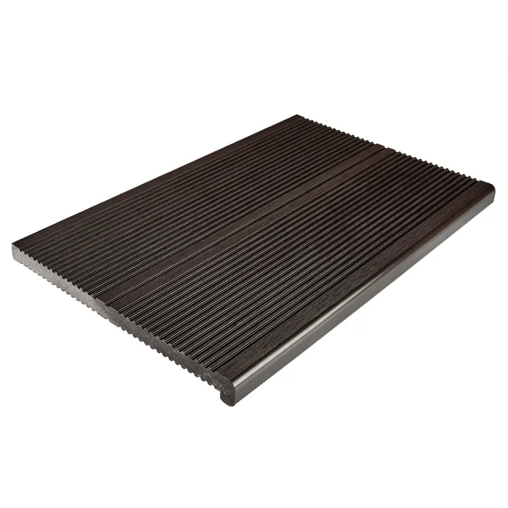 Ступень Groentec прямая ДПК 320x30x4000 мм цвет венге STLM-2140866