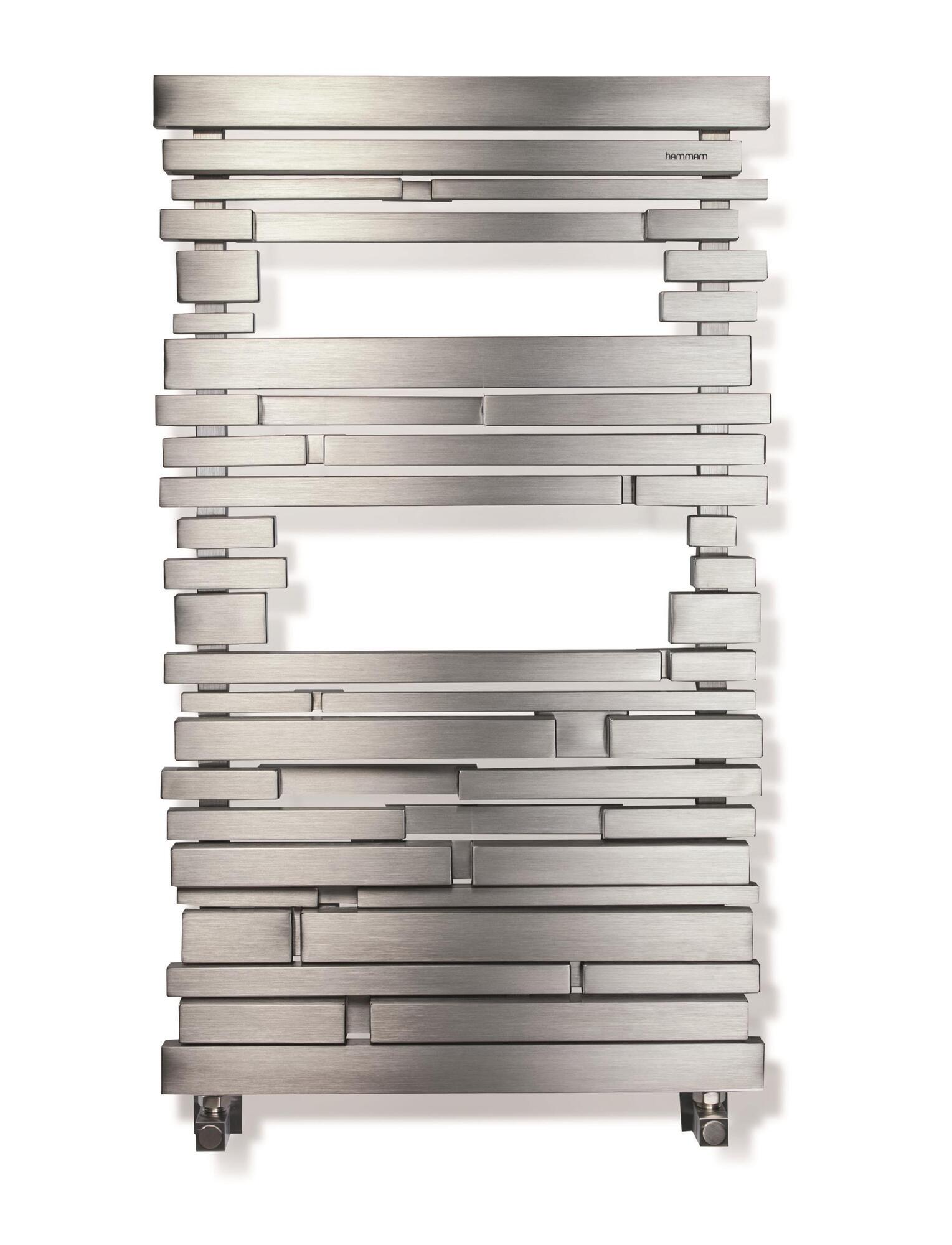 Полотенцесушитель Hammam TERRA Stainless steel  комбинированный; электрический или водяной Сталь  - Вид №1