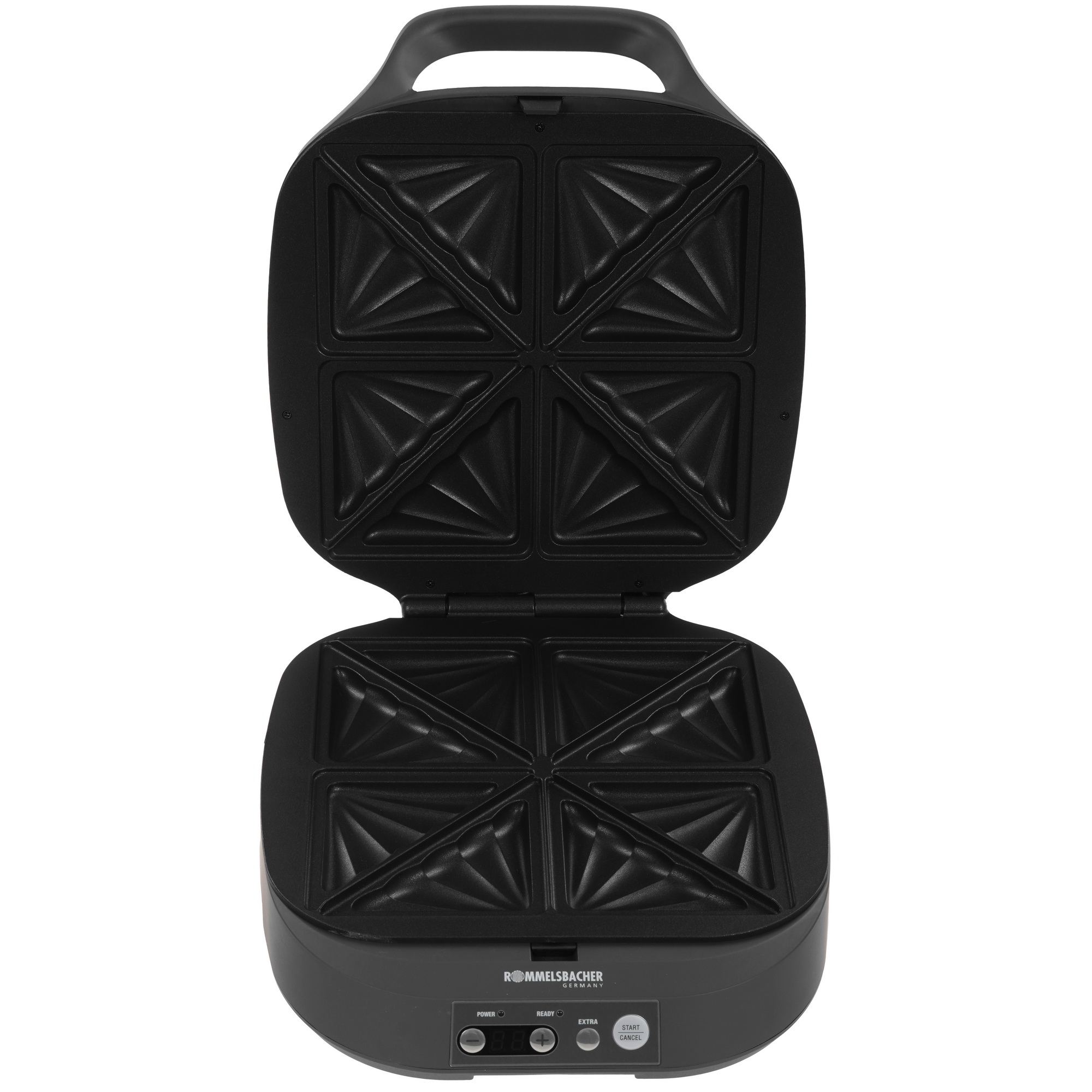 9168833 Сэндвичница Rommelsbacher ST 1800 серый STDN-0110004 - Вид №1