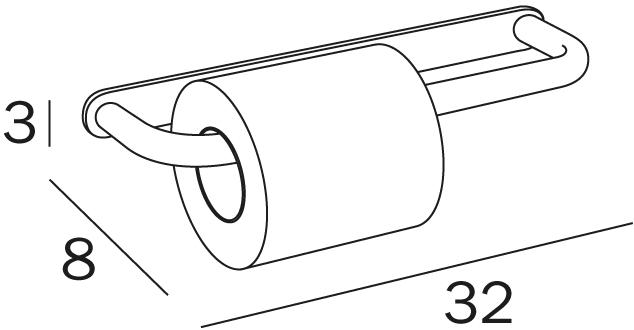 INDA® Держатель рулона  Av426d  - Вид №1
