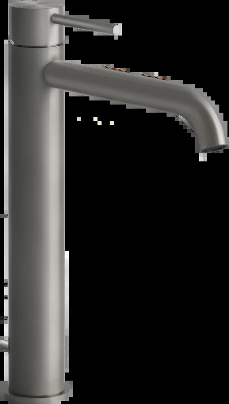 Смеситель для умывальника 54003 239 Gessi Gessi316 ПОЧИЩЕННАЯ ЩЕТКОЙ СТАЛЬ