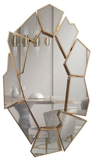 LUXXU Настенное зеркало Crackle sun-id-1514336 - Вид №7