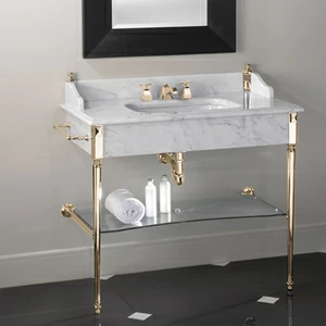 Консоль под раковину со столешницей из мрамора DEMADISONBIOT Devon Devon MADISON CONSOLE