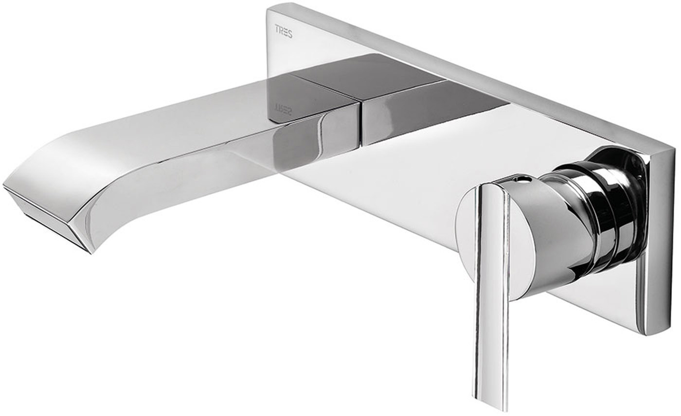 Скрытый смеситель для умывальника с одной ручкой LEX-ALP-08126010 TRES