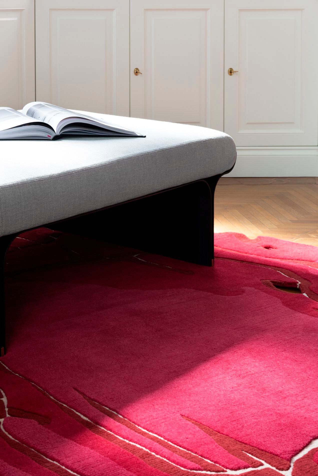 Изогнутый ковер ручной работы Tapis Rouge стрейч ARCH-00024968 - Вид №1