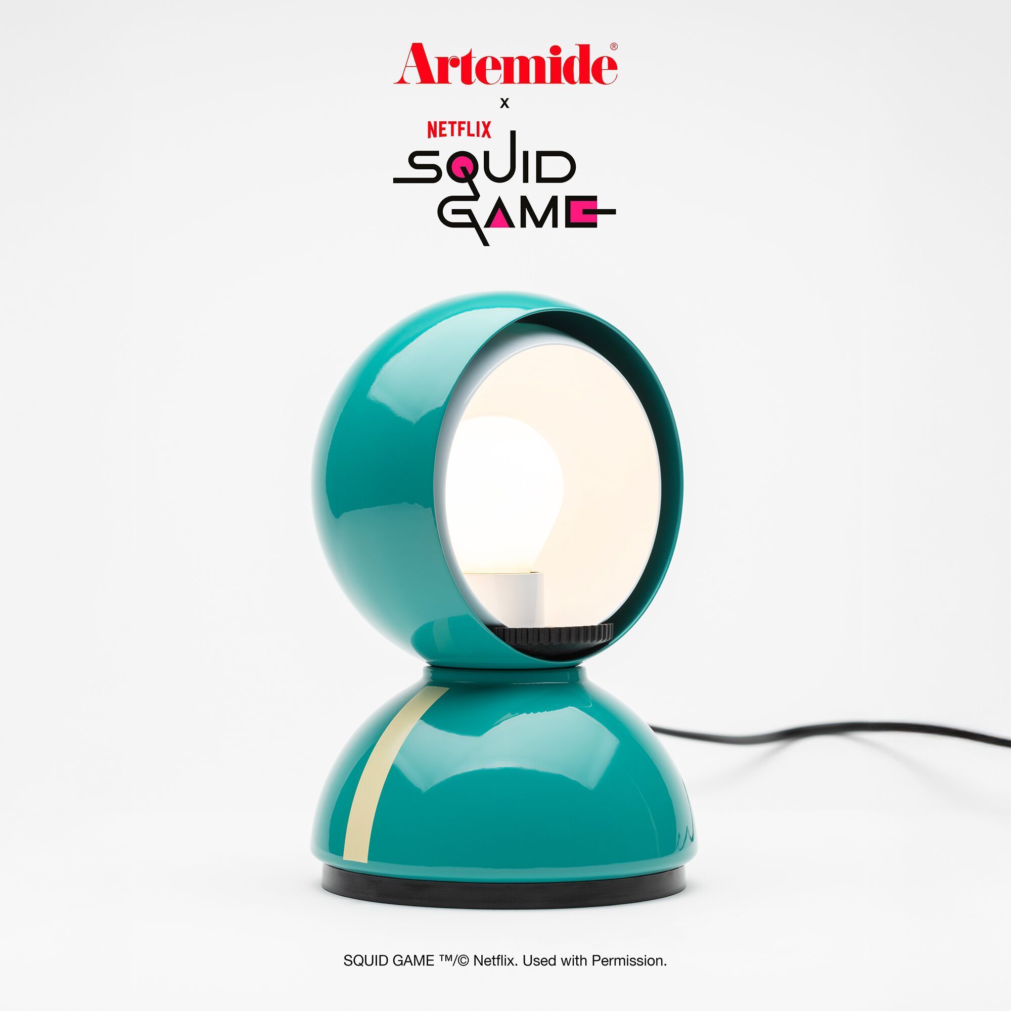 Окрашенная металлическая светодиодная настольная лампа In Stock Artemide ARCH-00124231 - Вид №1