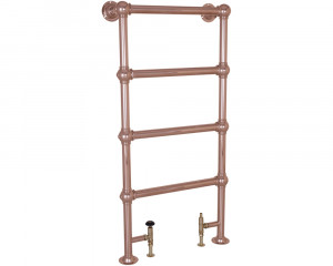 TOW007 Вешалка для полотенец Colossus Steel, медь - 1300 мм x 650 мм Сarronheating