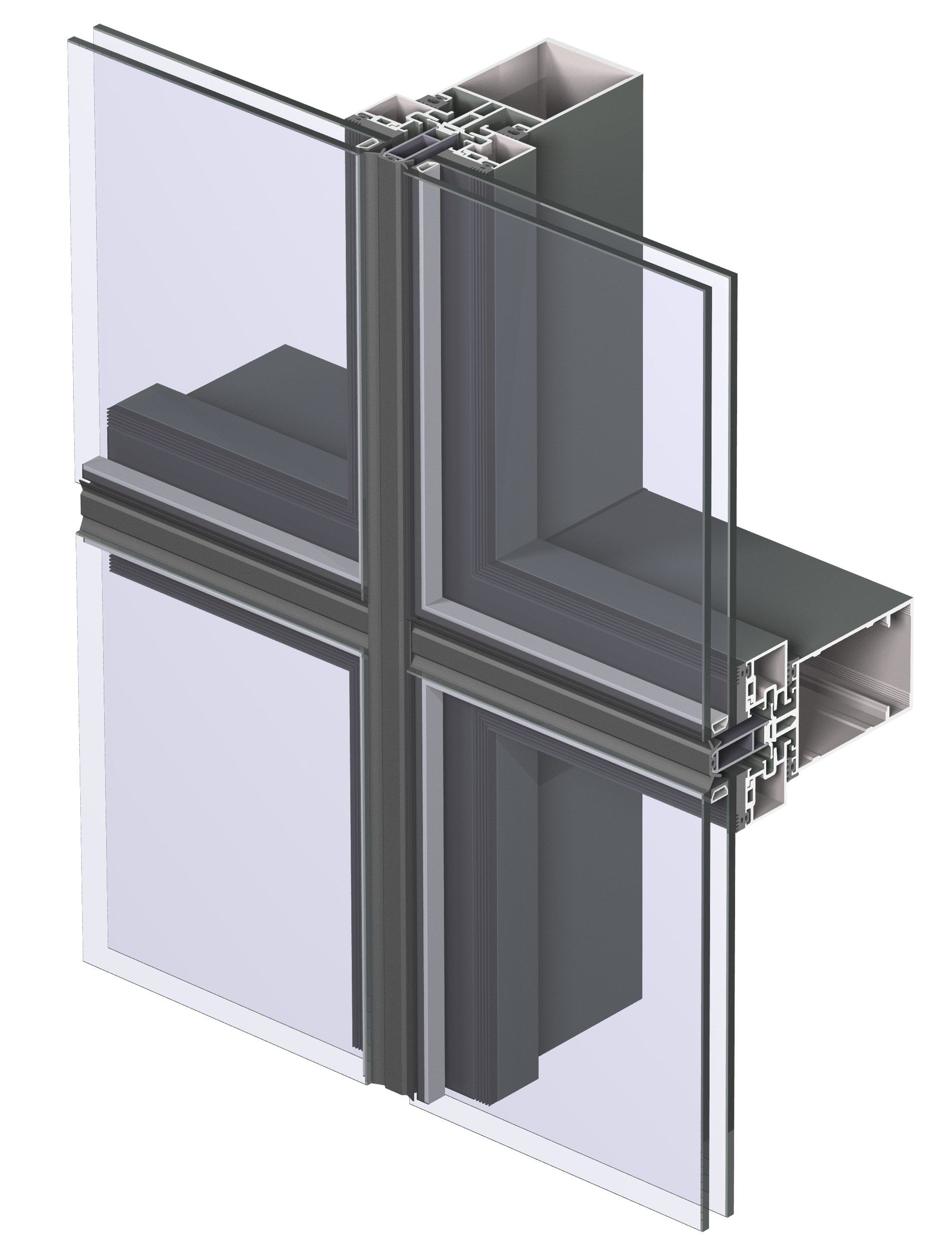 Алюминиевая система навесной стены Reynaers Aluminium ConceptWall ARCH-00119220 - Вид №20