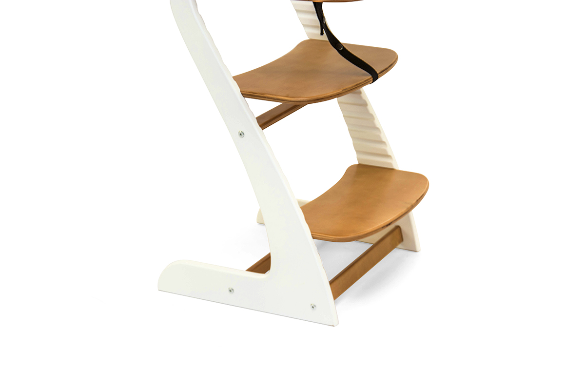 Детский растущий регулируемый стул "Усура" белый, дерево БЕЛЬМАРКО  326881 Белый;бежевый Santreyd  - Вид №3