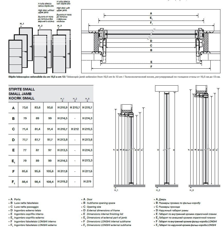 Матовое стекло распашная дверь Longhi Aluminiun Chic-Doors ARCH-00072285 - Вид №7