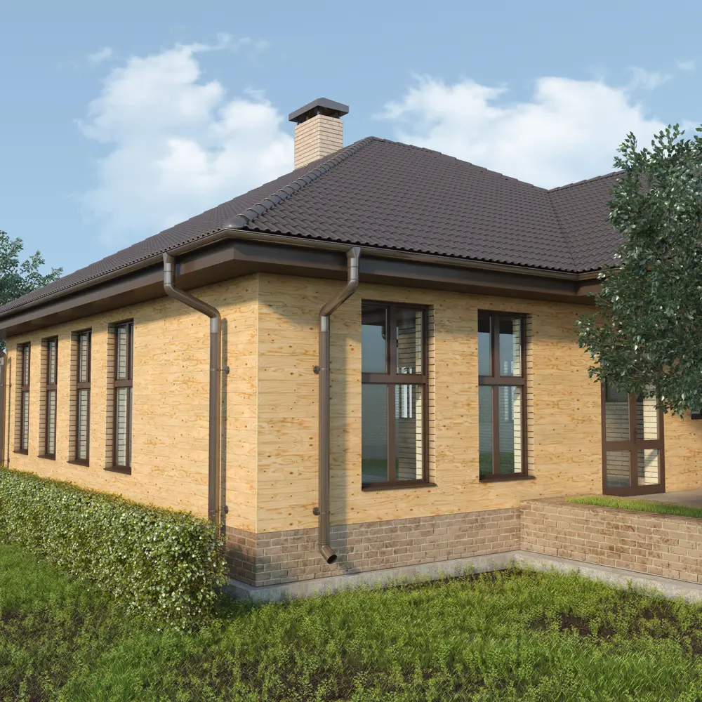 Имитация бруса, 20x146x3000 мм, хвоя сорт АВ, 4 шт Santreyd STLM-2036336 - Вид №6