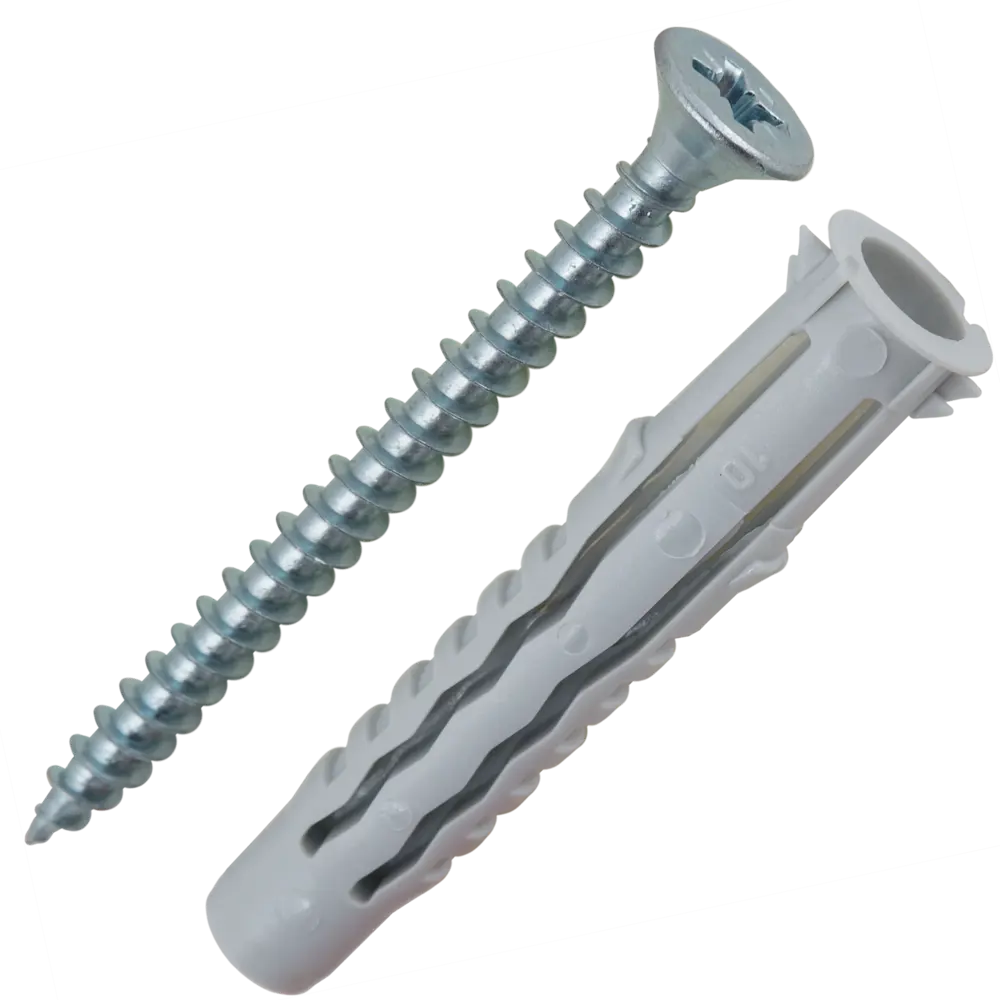 Дюбель-шуруп Standers 10x60 мм нейлон 50 шт STLM-2138058 - Вид №1