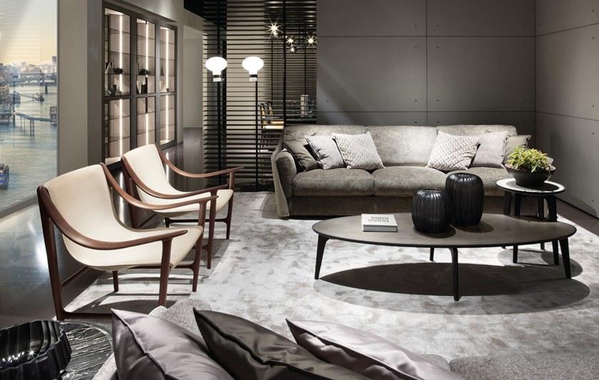 Giorgetti 3-х местный тканевый диван со съемным чехлом Vittoria sun-id-1363267 - Вид №1