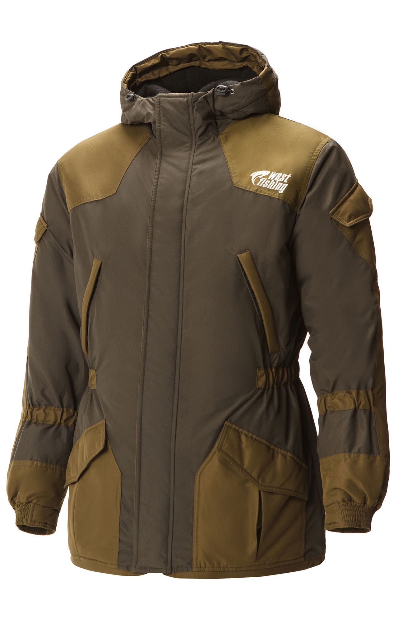 63939 Костюм  зимний хаки West Fishing  Зимняя спецодежда Santreyd  - Вид №1