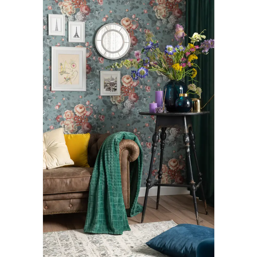 Обои флизелиновые Erismann Arezzo I голубые 1.06 м 5132-19 STLM-2031982 - Вид №2