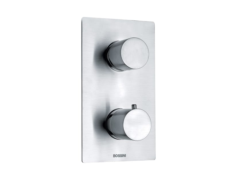Термостатический смеситель для душа из нержавеющей стали Bossini NOBU-Inox AISI 316L ARCH-00066294