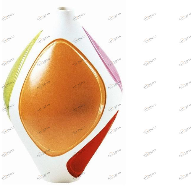 Fos Ceramiche Фарфоровая ваза Naum B-2003