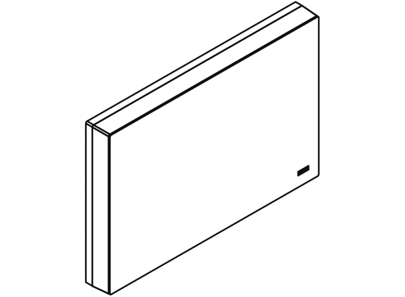 900.51.00340 монтажная пластина с крышкой HEWI System 900 - Вид №3