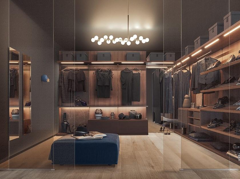 PIANCA Модульная стеклянная гардеробная sun-id-1454142 - Вид №1