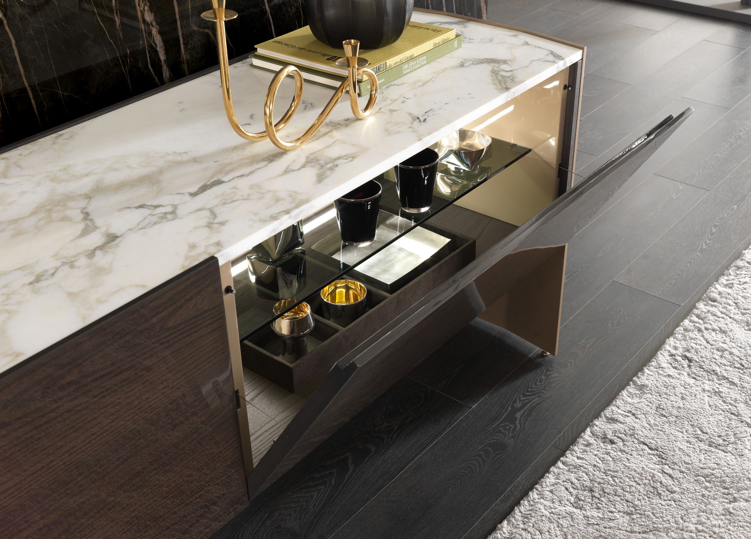 Шкаф с откидными створками MisuraEmme MILVIAN ARCH-00025377 - Вид №1