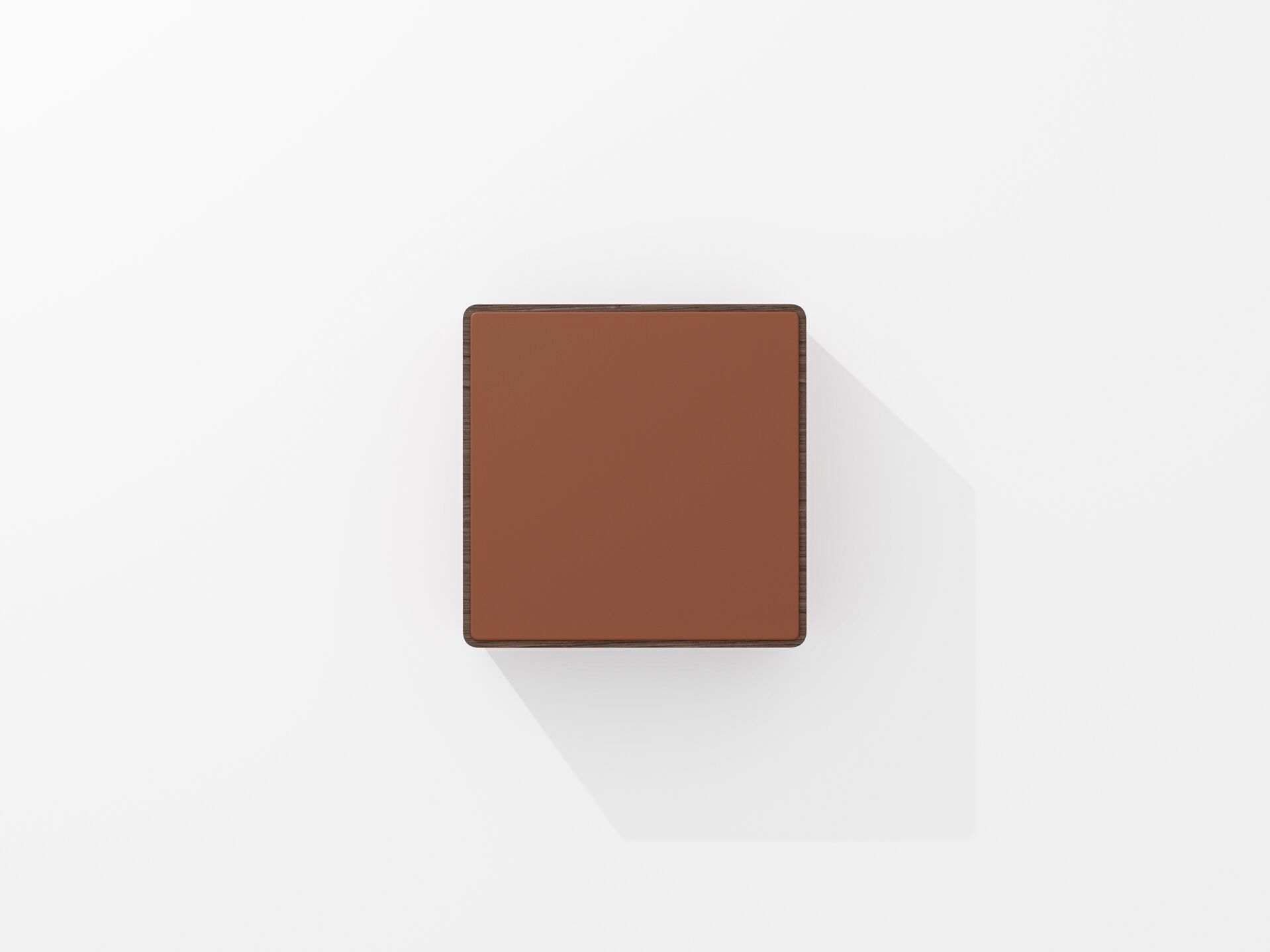 Квадратный кожаный журнальный столик PROF Flow ARCH-00043732 - Вид №5