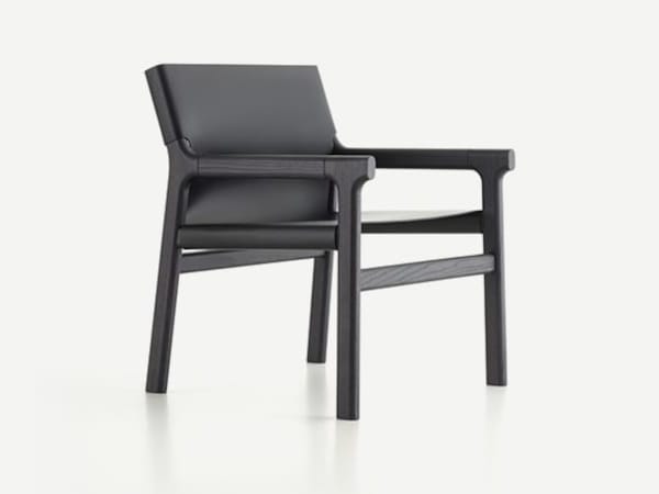 Кожаное кресло с подлокотниками Pianca Фусими ARCH-00089806