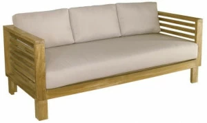 Il Giardino di Legno 3-местный садовый диван из дерева Saint tropez 212