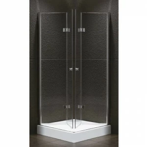 Душевой уголок CEZARES ELENA-W-ASH-2-80/100-C-Cr