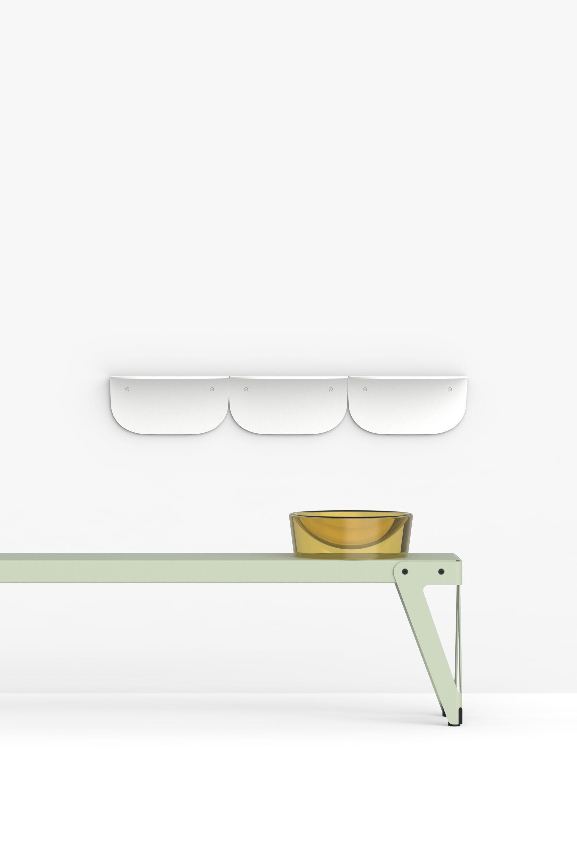 Алюминиевая полка с порошковым покрытием FUNCTIONALS слайд ARCH-00146595 - Вид №17