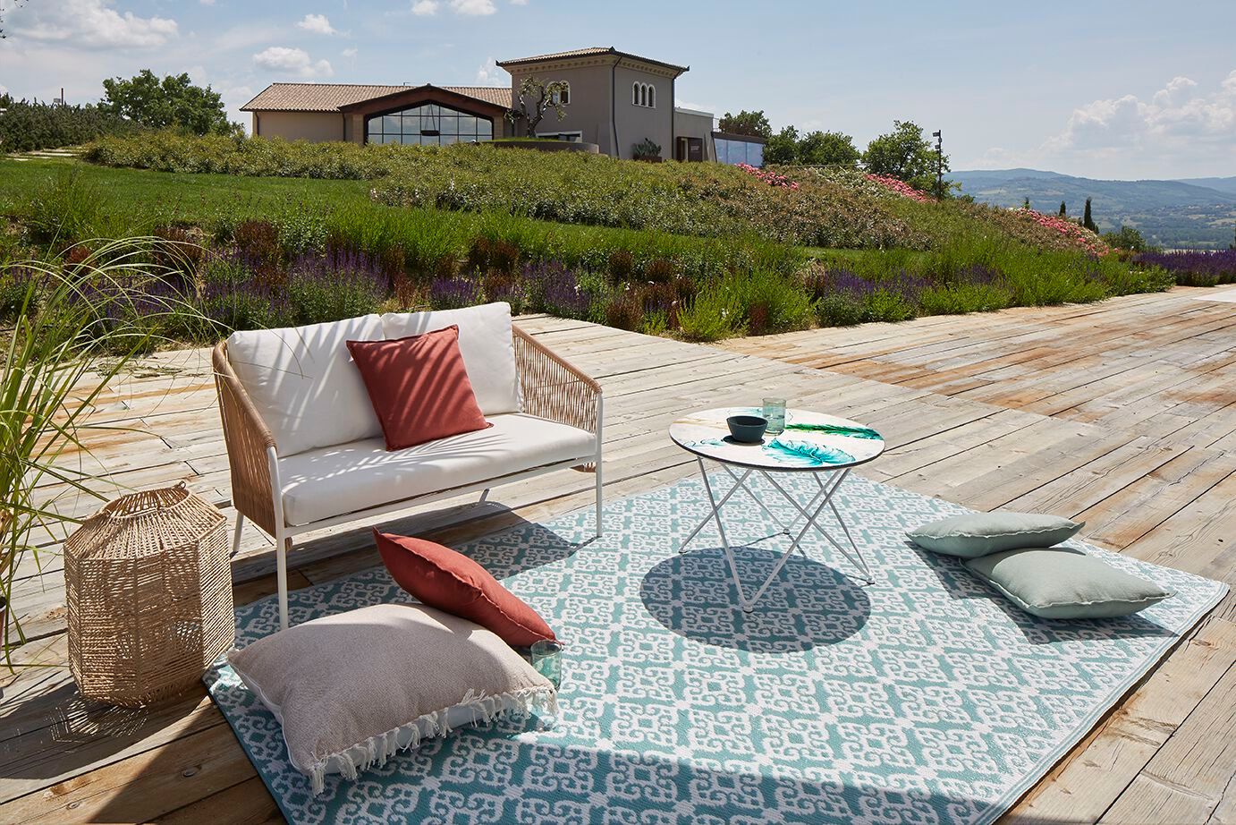 Журнальный столик из фаянса и нержавеющей стали DOMIZIANI современный ARCH-00070974 - Вид №3