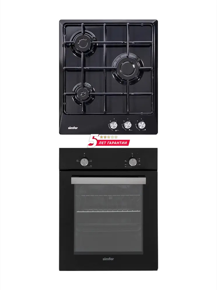 90674340 Комплект бытовой техники 2 предмета Simfer S44B400 цвет черный STLM-0860123