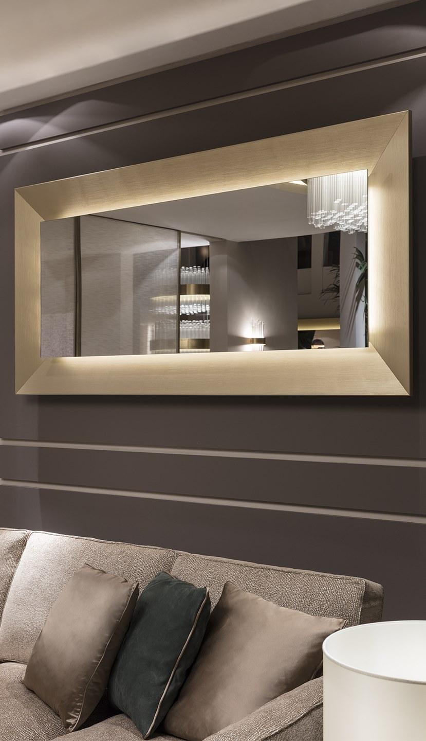 Paolo Castelli Прямоугольное зеркало со встроенной подсветкой  Ill.best.510  - Вид №3