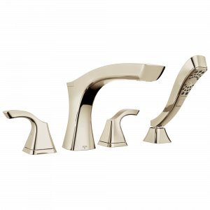 T4752-PN Римская ванна с ручным душем Delta Faucet Tesla Полированный никель