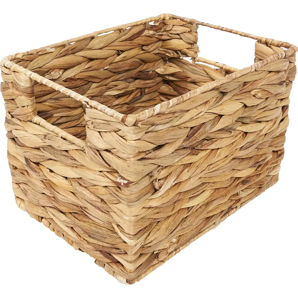 Корзина стеллажная Золотистый колос 19x17x25 см 8.1 л гиацинт цвет бежевый 82232209 STLM-2114265 Santreyd EW-79 M - Вид №3