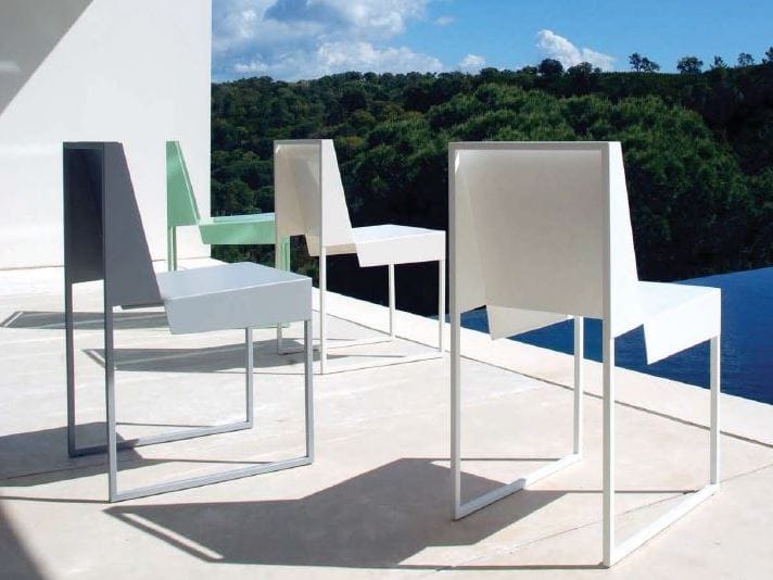 Стальной стул для сада Branca Lisboa PAPER CHAIR ARCH-00113526 - Вид №2