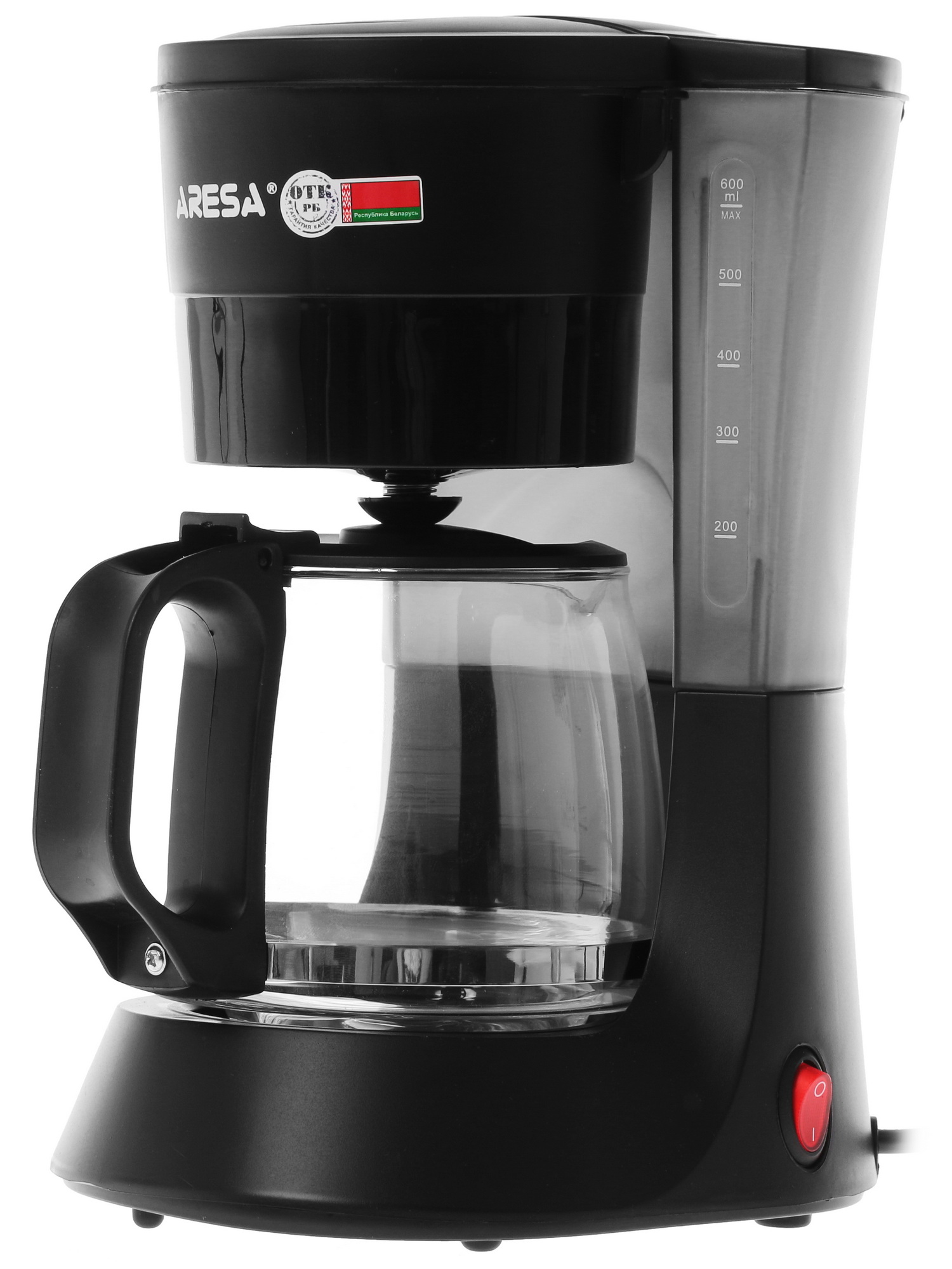 1085145 Кофеварка капельная Aresa AR-1603 черный STDN-0076949 - Вид №2