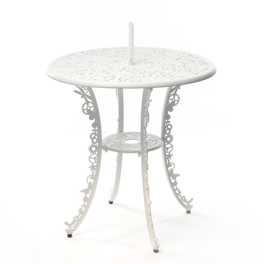 Seletti Круглый алюминиевый стол Industry 18687 - Вид №2