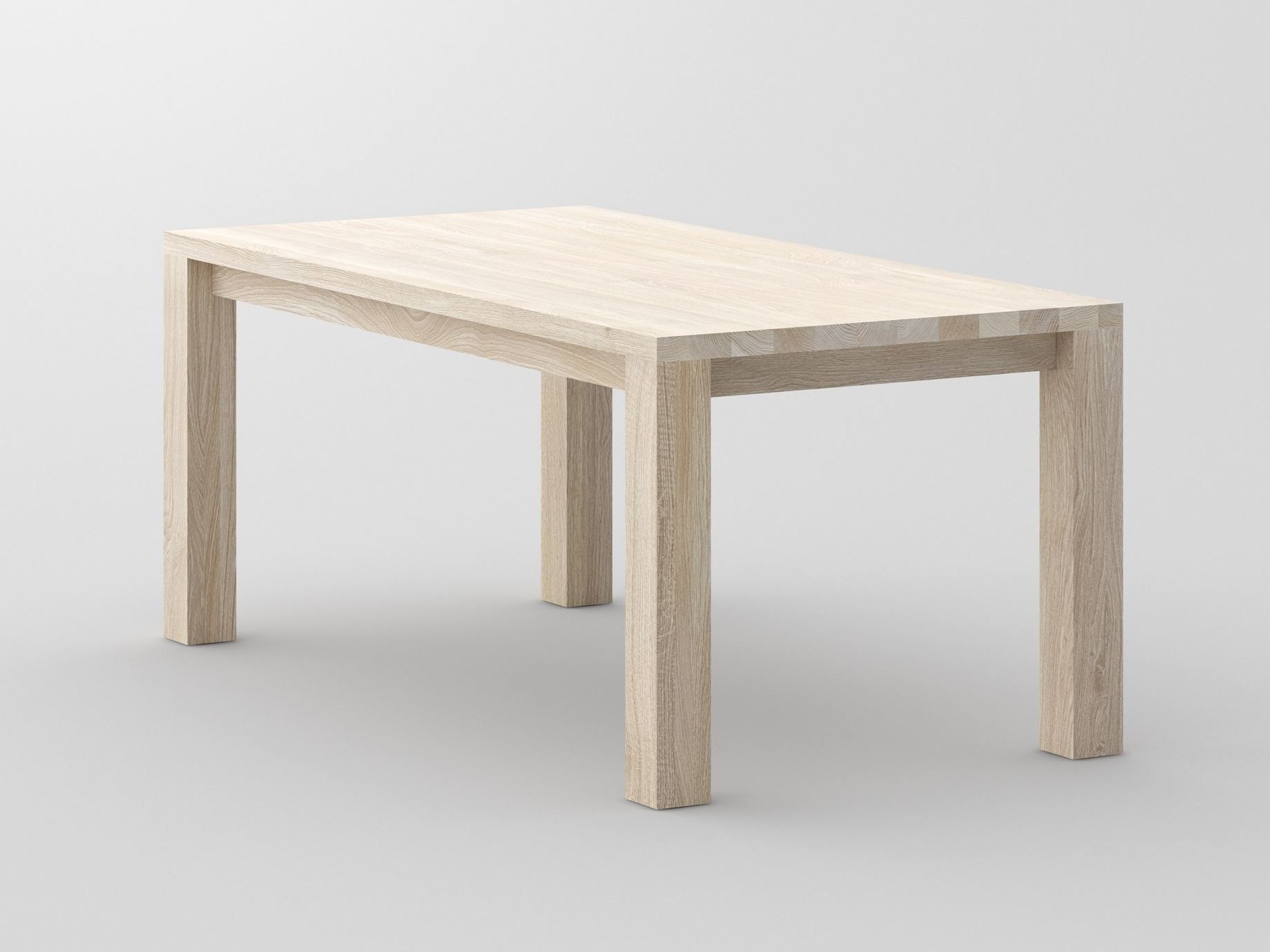 Прямоугольный стол из массива дерева Vitamin Design Cubus ARCH-00113195