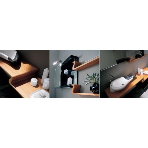 ZM 11 ZAMIA  Комплект мебели для ванной комнаты 200 см ARDECO Ardeco S. R. L 7999 - Вид №1