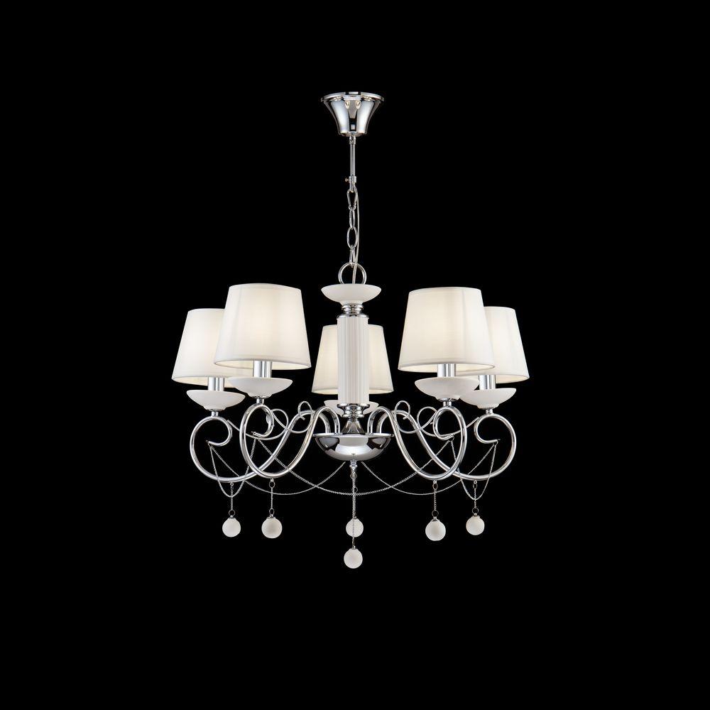 Подвесная люстра Freya Amado FR2018PL-05CH FREYA AMADO 220525 Белый  - Вид №1