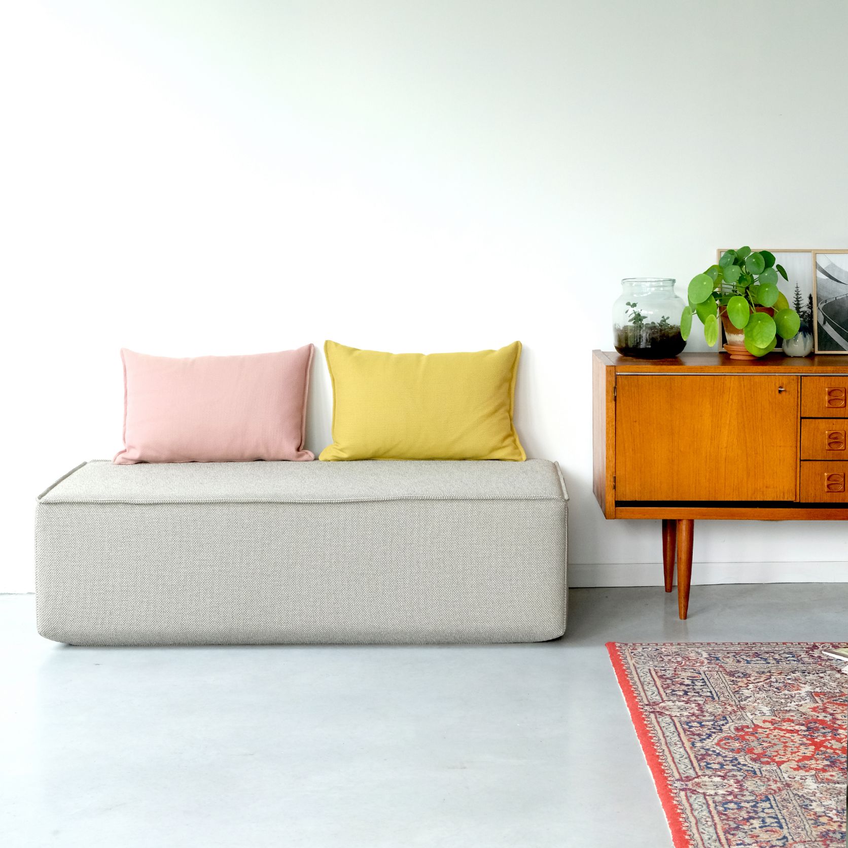 Модульный прямоугольный пуф из ткани Cubit by Mymito ARCH-00027759 - Вид №41