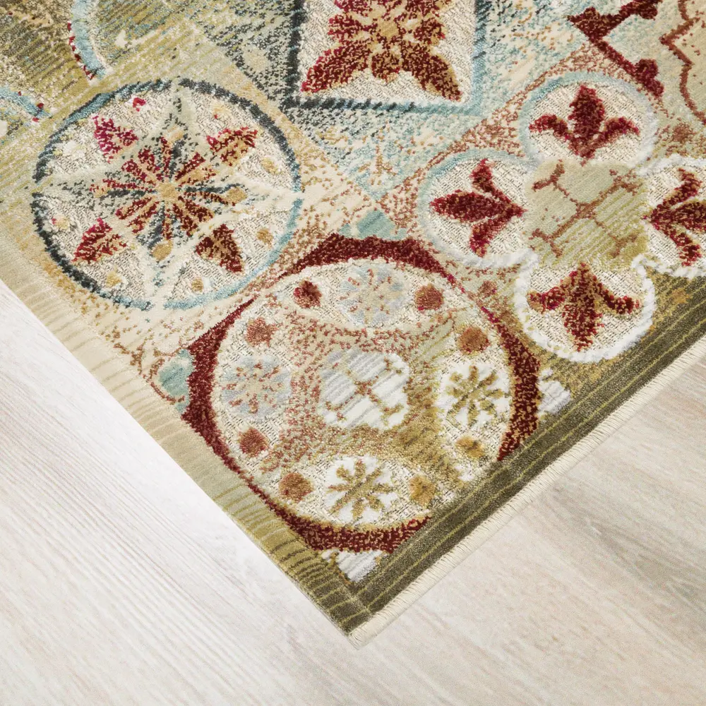 Ковер вискоза Симфония/522X 120x180 см цвет мультиколор CTIM STLM-2207013 - Вид №2