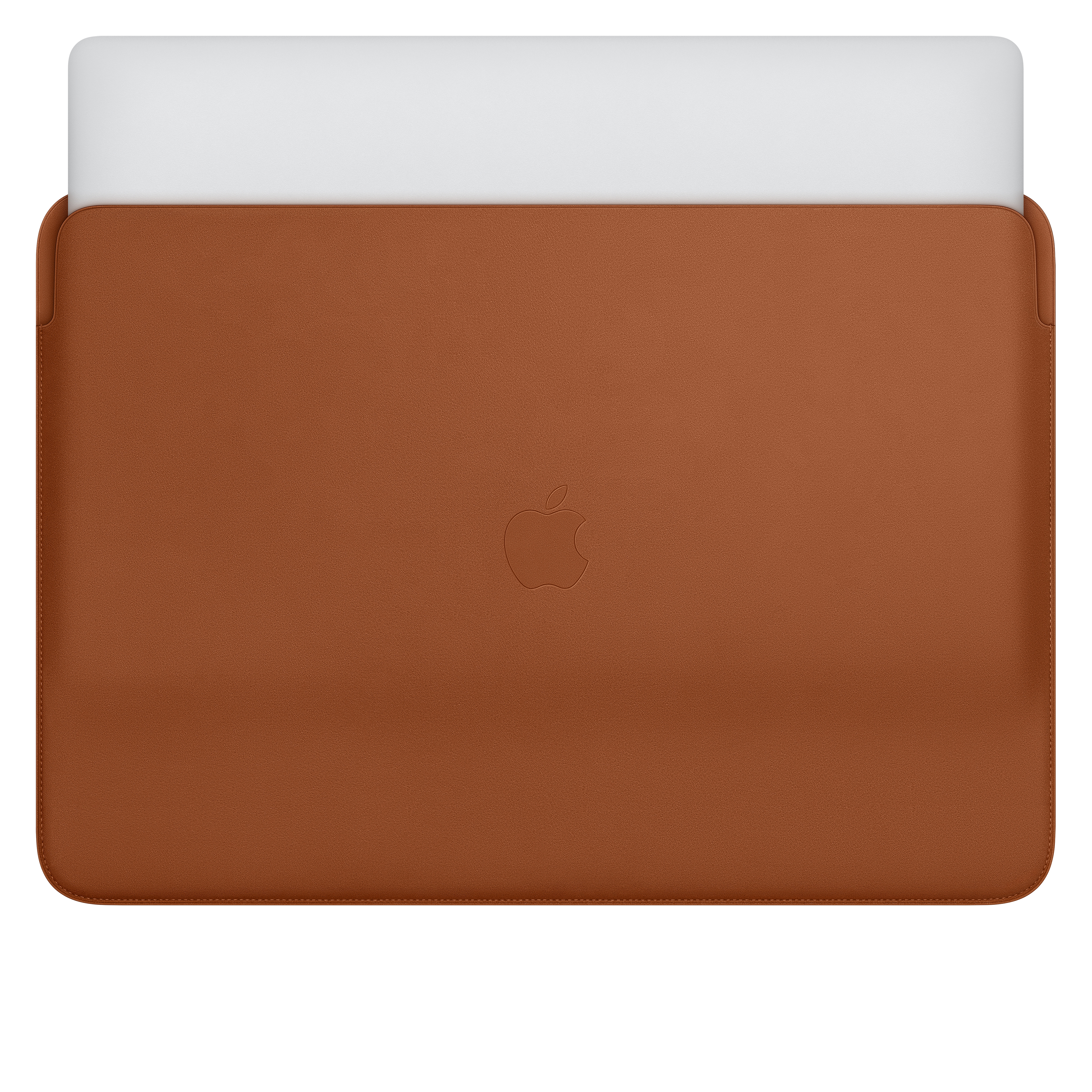 MWV92ZM/A Leather sleeve for 16-inch macbook pro – saddle brown Apple Santreyd  - Вид №2