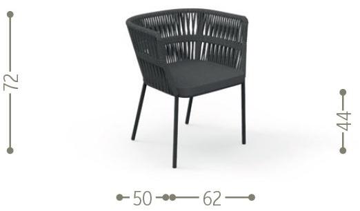 Talenti Садовый стул из веревки Cliff sun-id-1459609 - Вид №8