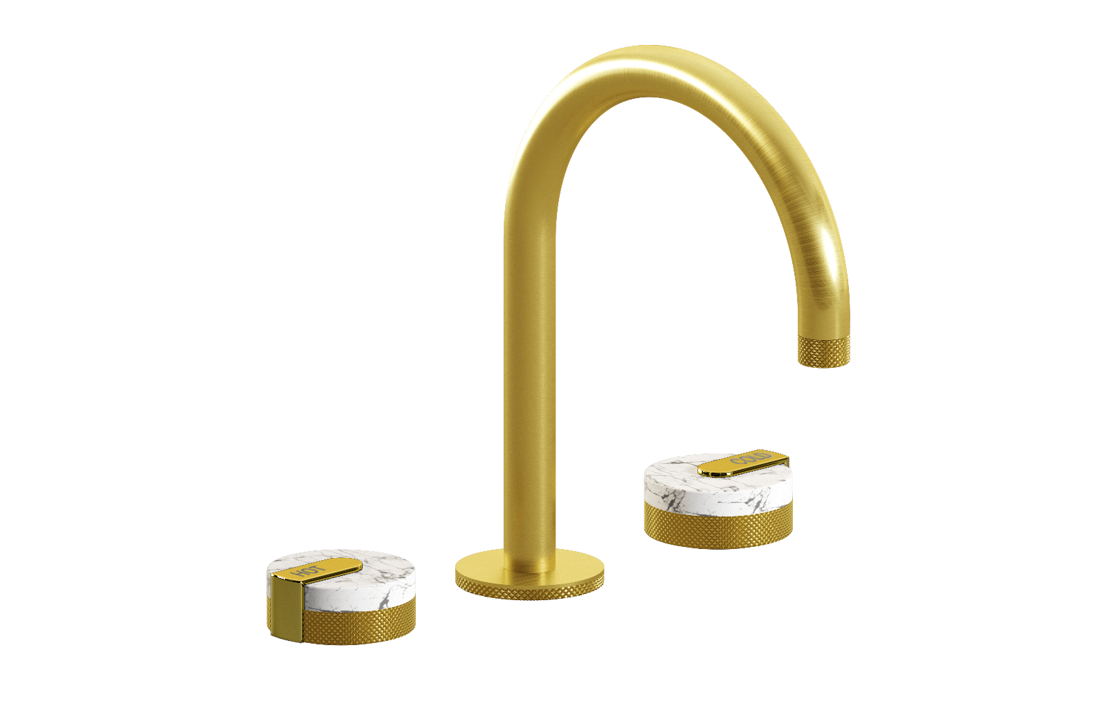 E-11512-R2MW-L1PB-BB Смеситель для умывальника на 3 отвертия GRAFF MOD+