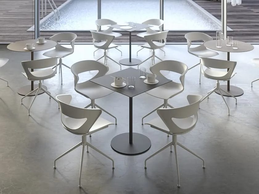 Вращающееся кресло на полипропиленовом насесте Kastel Kicca ARCH-00062908 - Вид №4