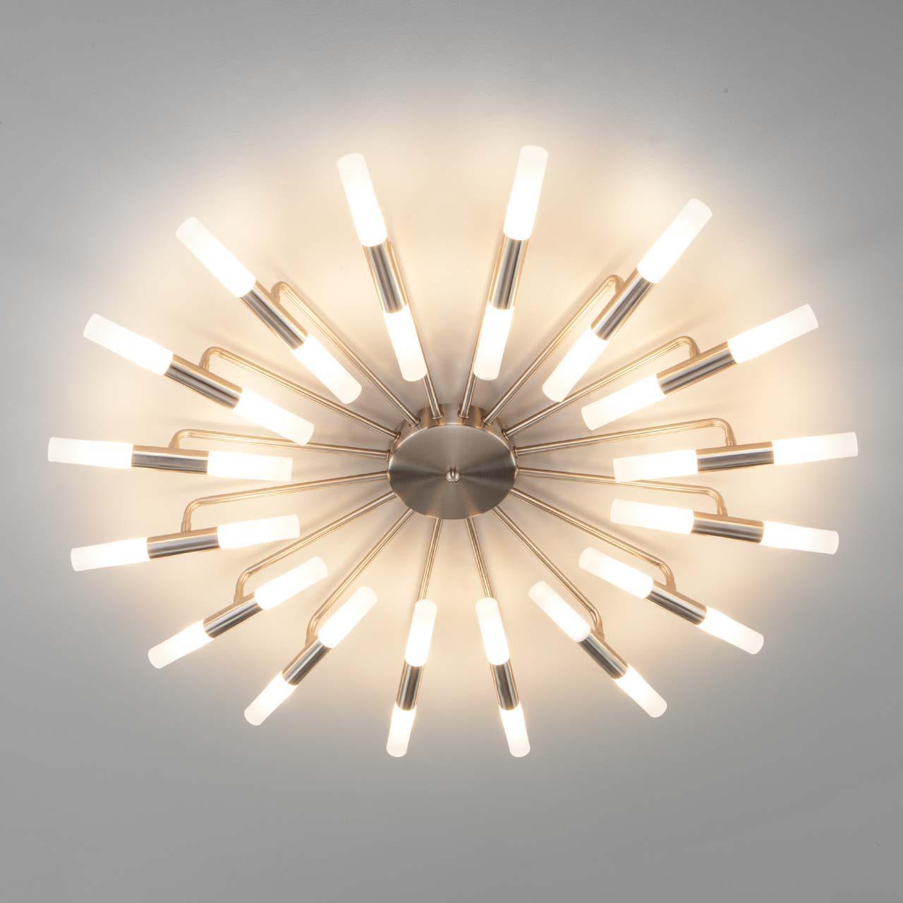 Люстра потолочная белая Bogates Bastone 552 BOGATES ДИЗАЙНЕРСКИЕ, BASTONE 00-3888685 Белый  - Вид №3