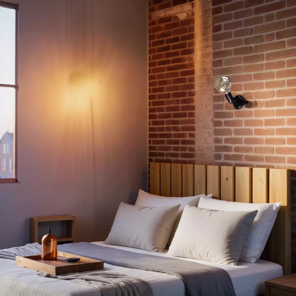 Светильник бра настенный Россвет Реал цвет черный STLM-2137288 - Вид №10